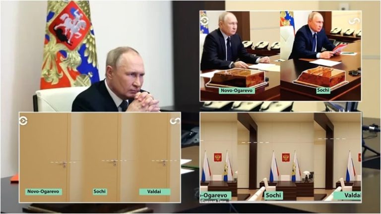 Putini përdor dy zyra ‘kopje’ për të fshehur vendndodhjen e tij?