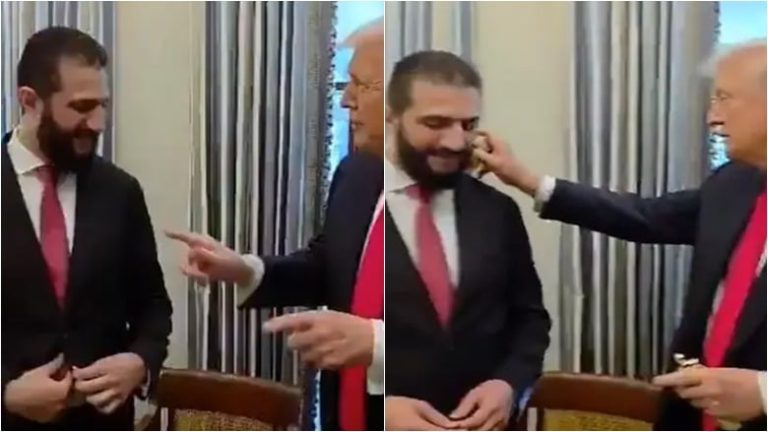 “Sa gra ke?”: Momenti interesant mes Trumpit dhe presidentit sirian në Shtëpinë e Bardhë